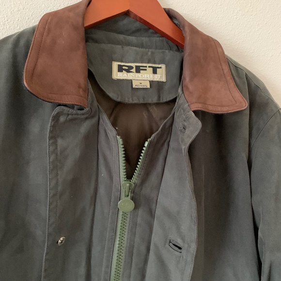 RAINFOREST RTF Suede Jacket with Removable Down Filled Liner - Picture 2 of 12